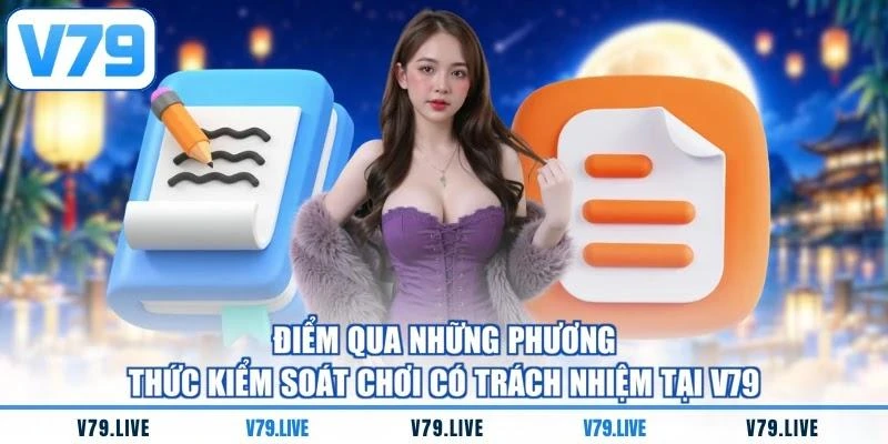 Điểm qua những phương thức kiểm soát chơi có trách nhiệm tại V79